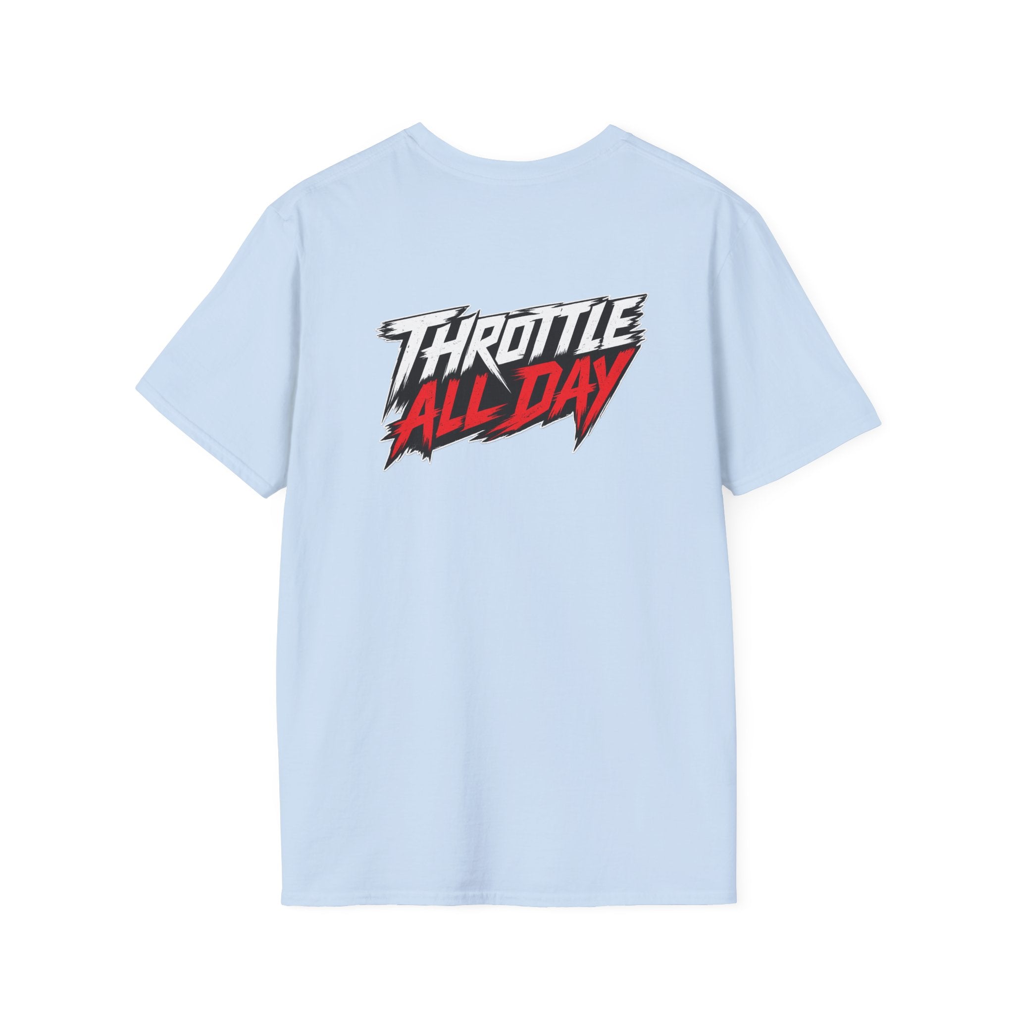 Rippin' 365 - New School "Throttle All Day" Logo T-Shirt