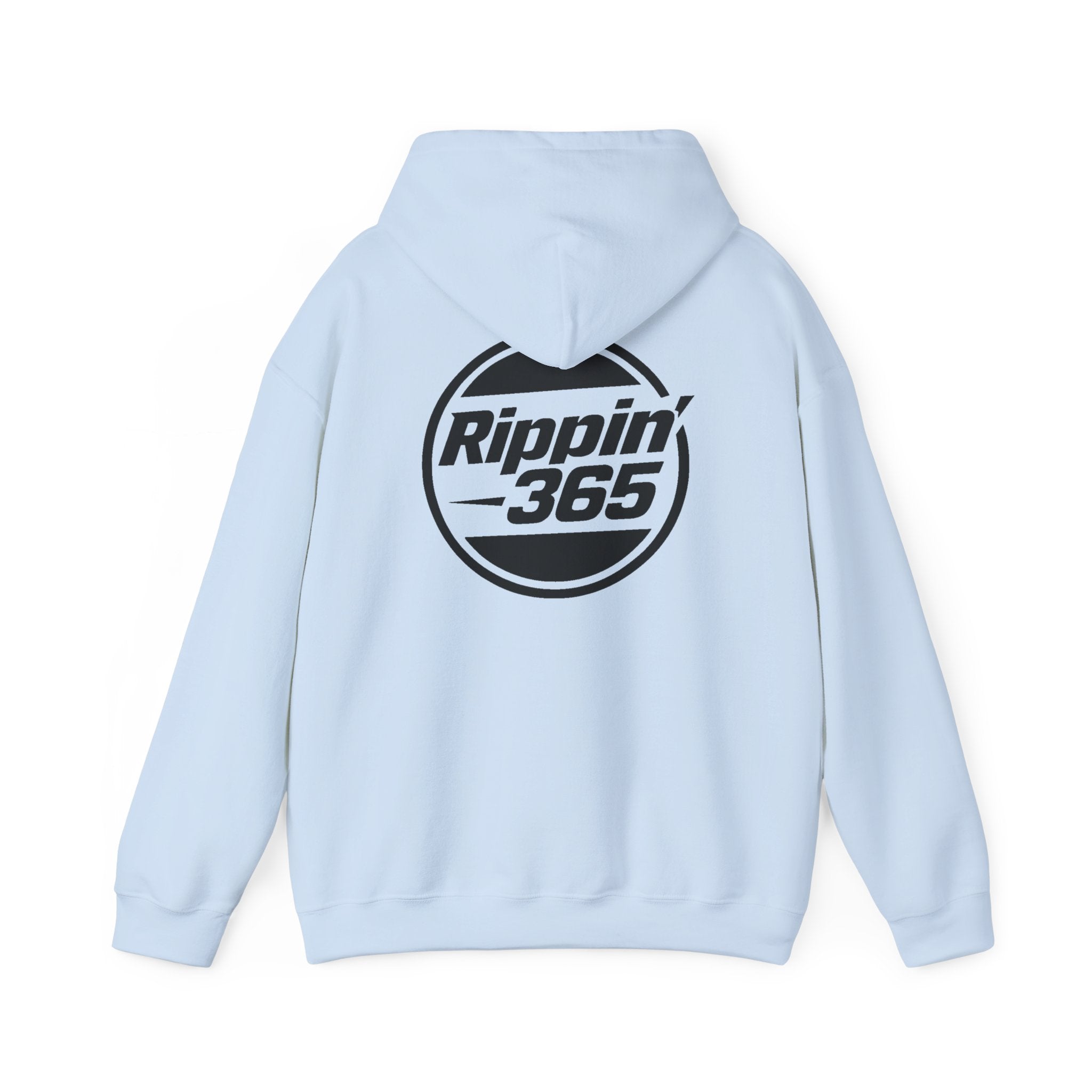 Rippin' 365 - OG Basic Logo Hoodie - Front/Back