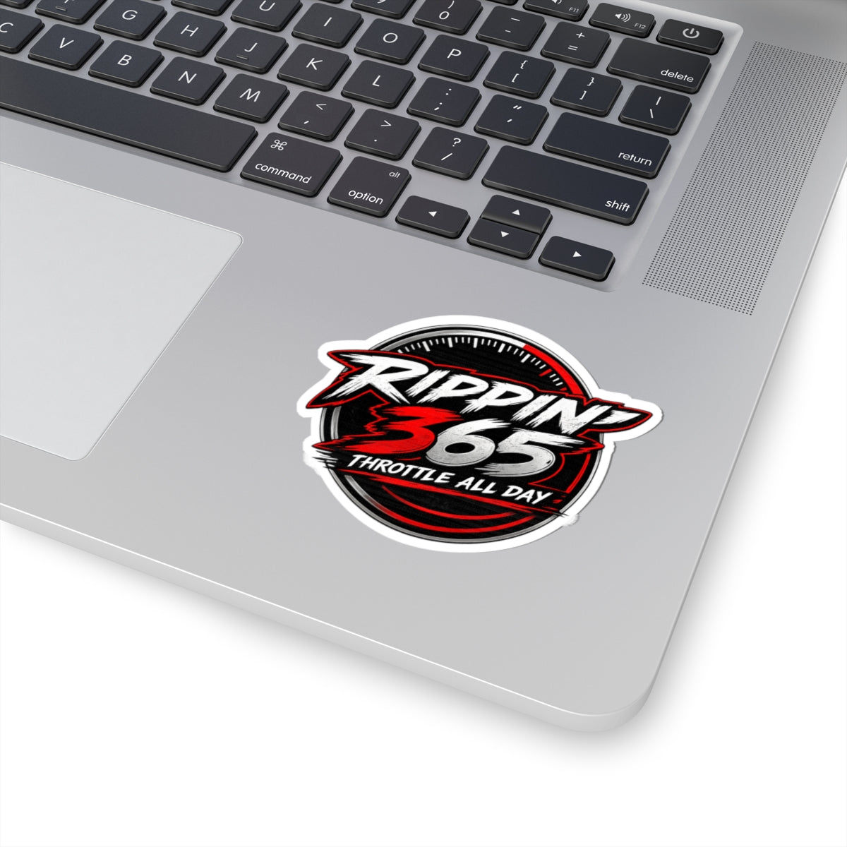 Rippin' 365 - Round Kiss-Cut Sticker - New School Logo