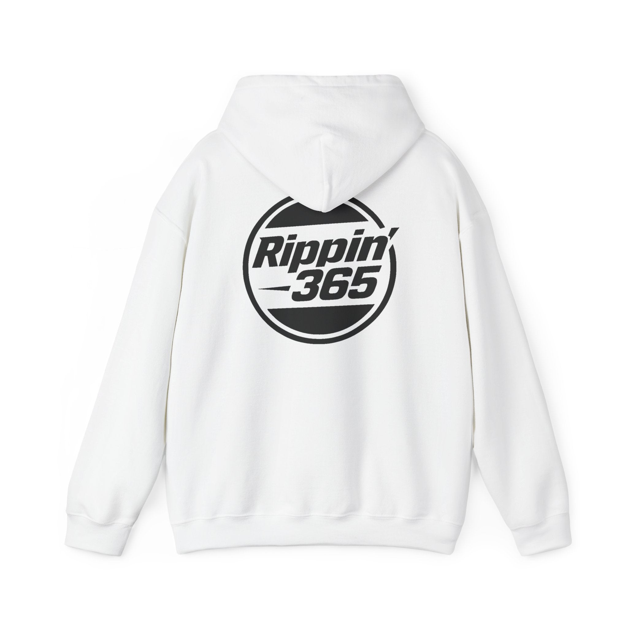 Rippin' 365 - OG Basic Logo Hoodie - Front/Back