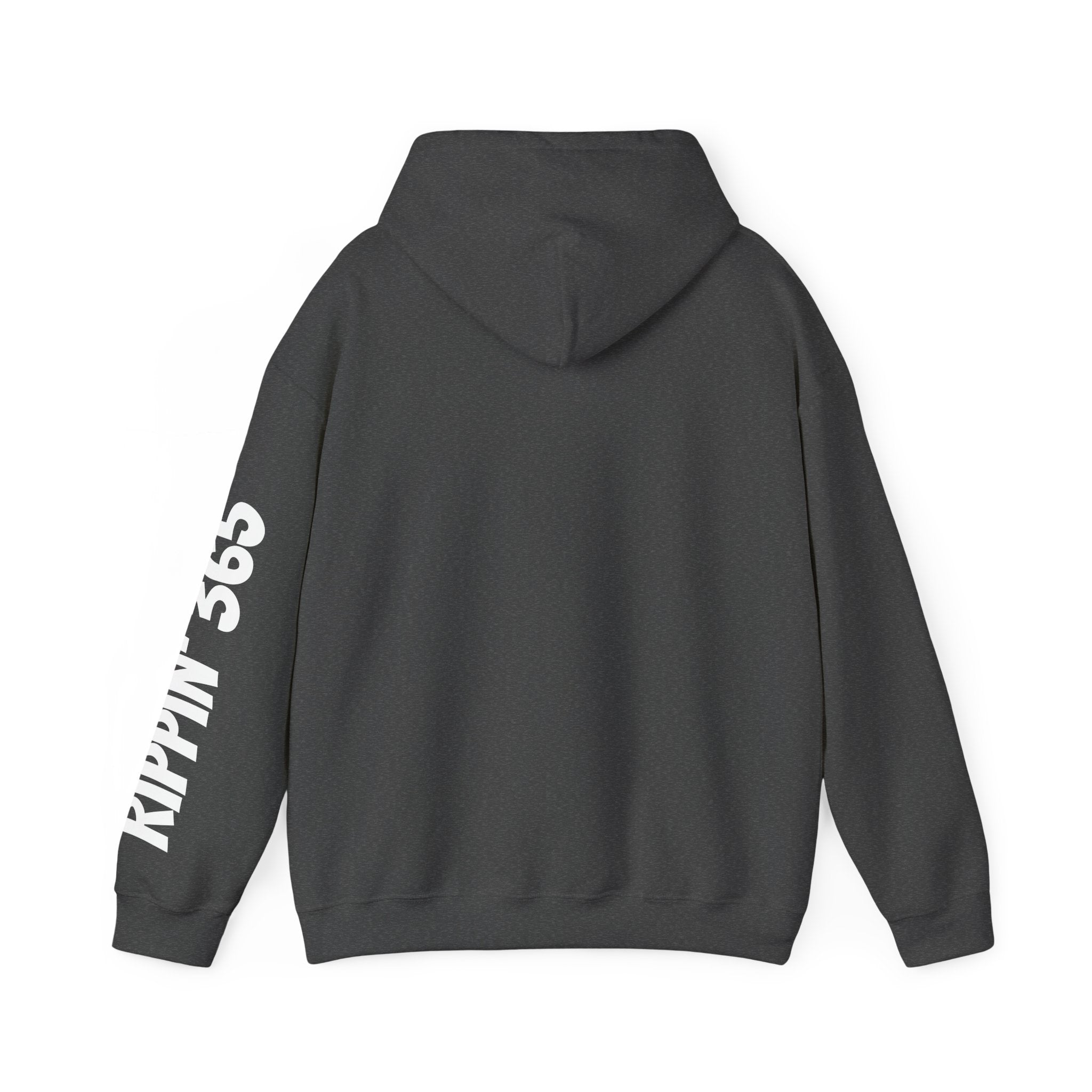 Rippin' 365 - Basic Logo Hoodie with Sleeve Text