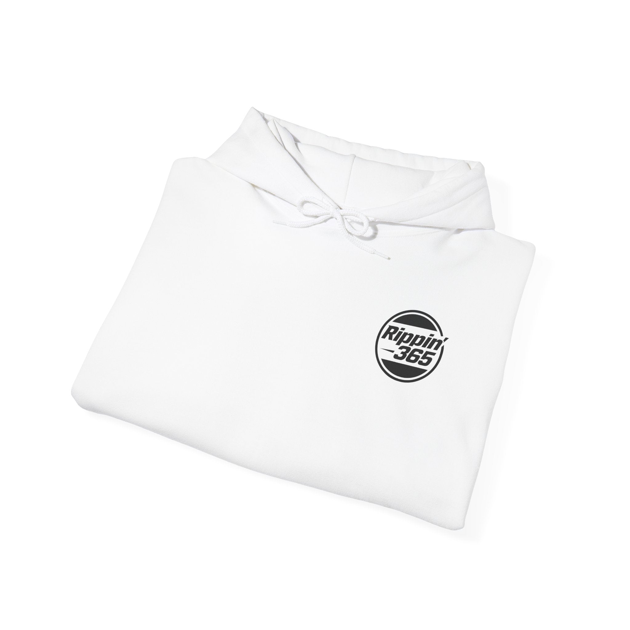 Rippin' 365 - Basic Logo Hoodie Front/Back