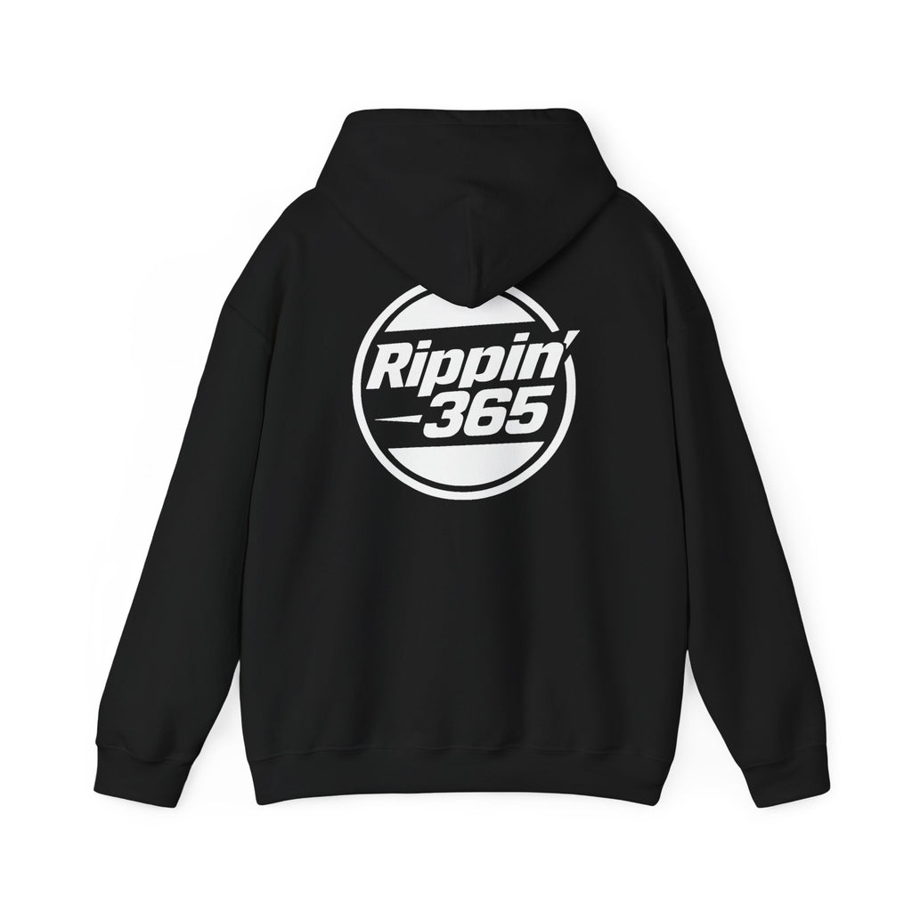 Rippin' 365 - Basic Logo Hoodie Front/Back