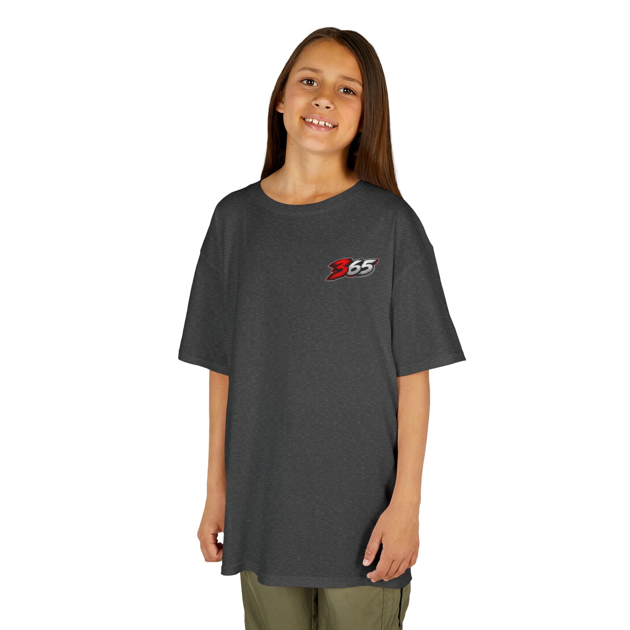 Rippin' 365 - New School Logo T‑Shirt for Kids