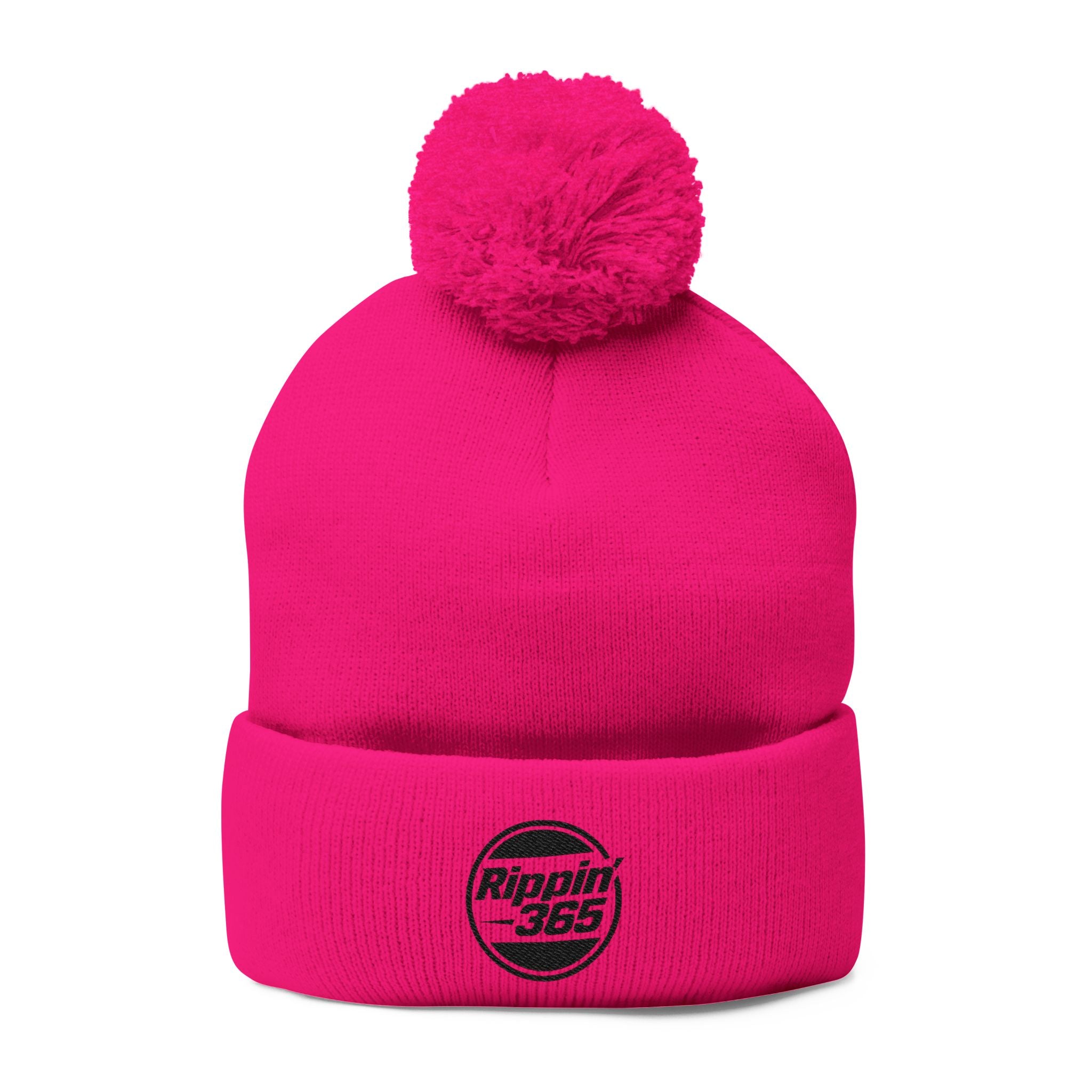 Rippin' 365 - OG Basic Logo Pom Winter Beanie