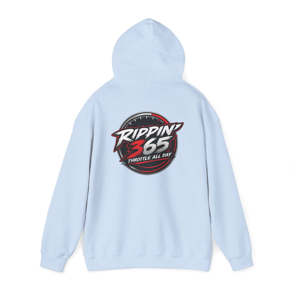 Rippin' 365 - New School "365" Logo Hoodie - Front/Back