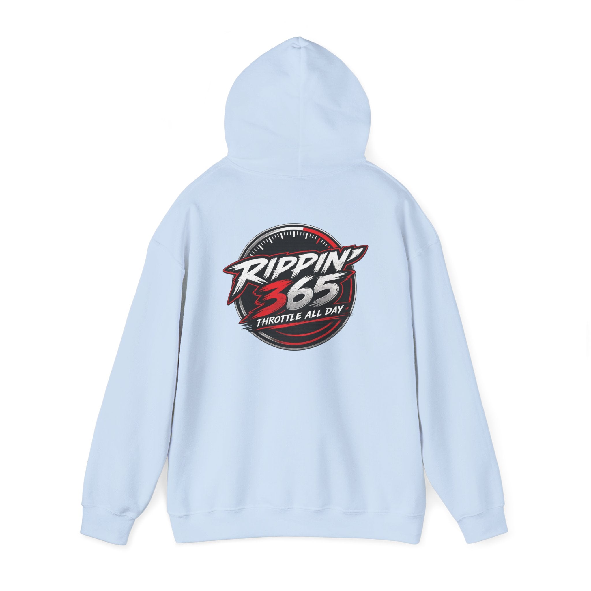 Rippin' 365 - New School "365" Logo Hoodie - Front/Back