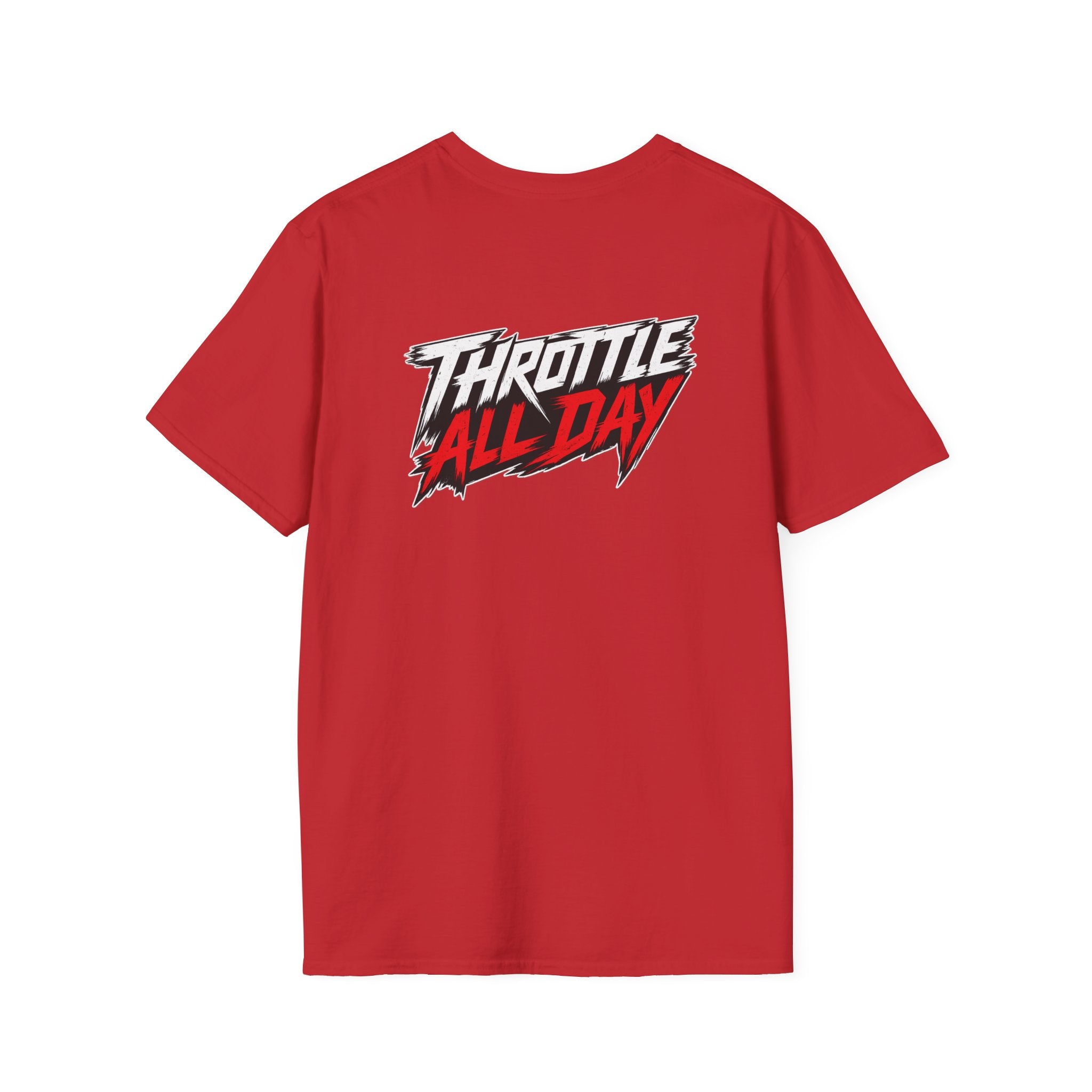 Rippin' 365 - New School "Throttle All Day" Logo T-Shirt