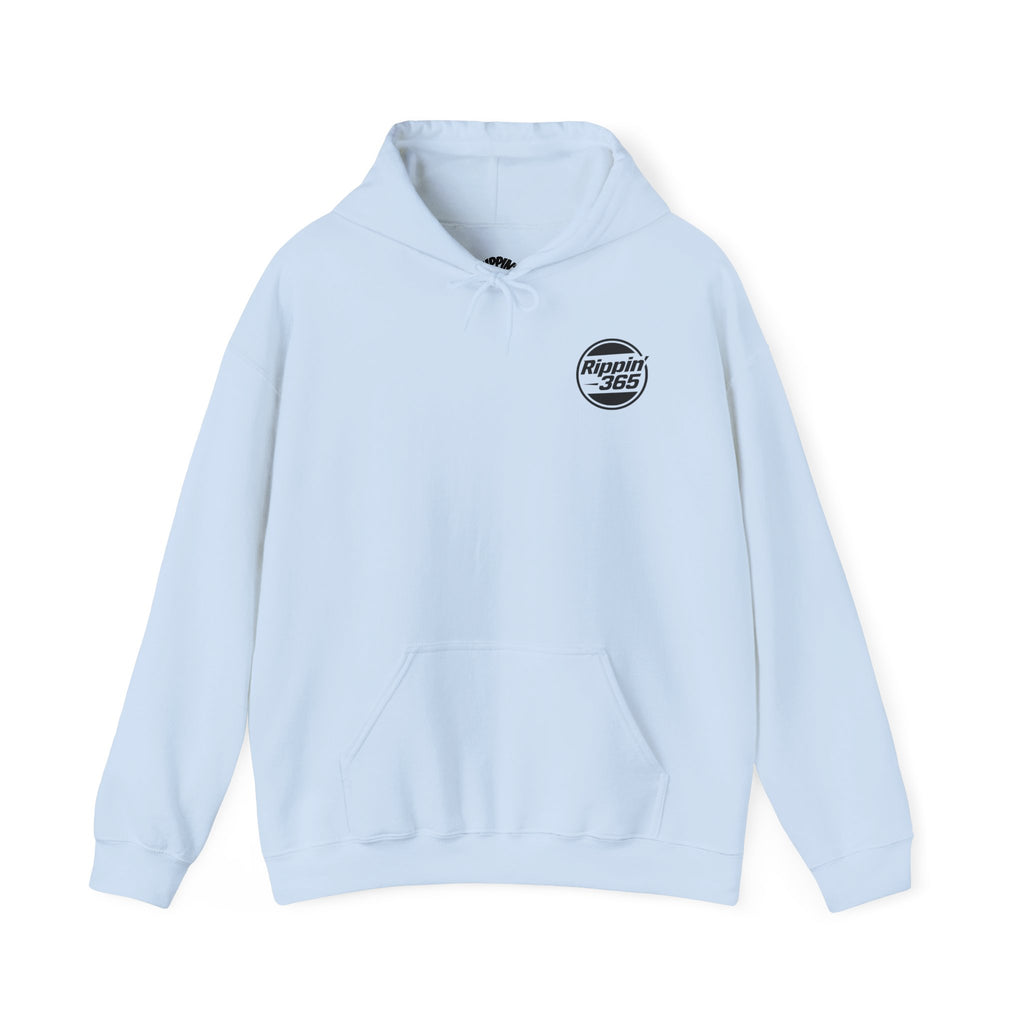 Rippin' 365 - OG Basic Logo Hoodie - Front/Back