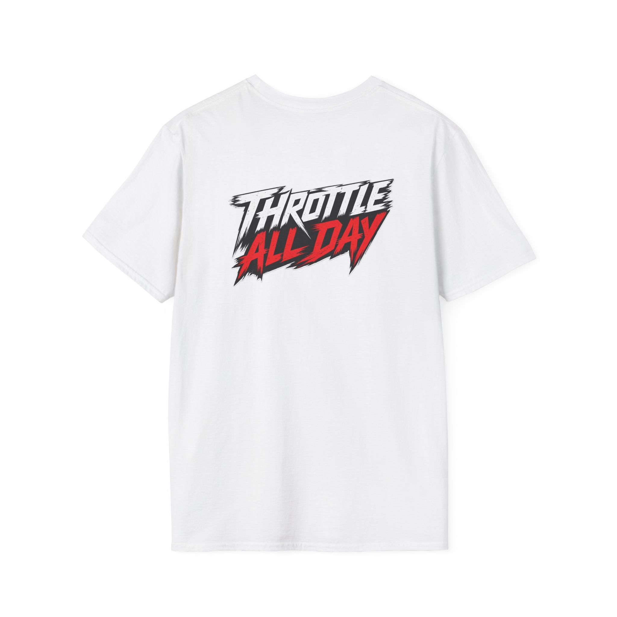 Rippin' 365 - New School "Throttle All Day" Logo T-Shirt