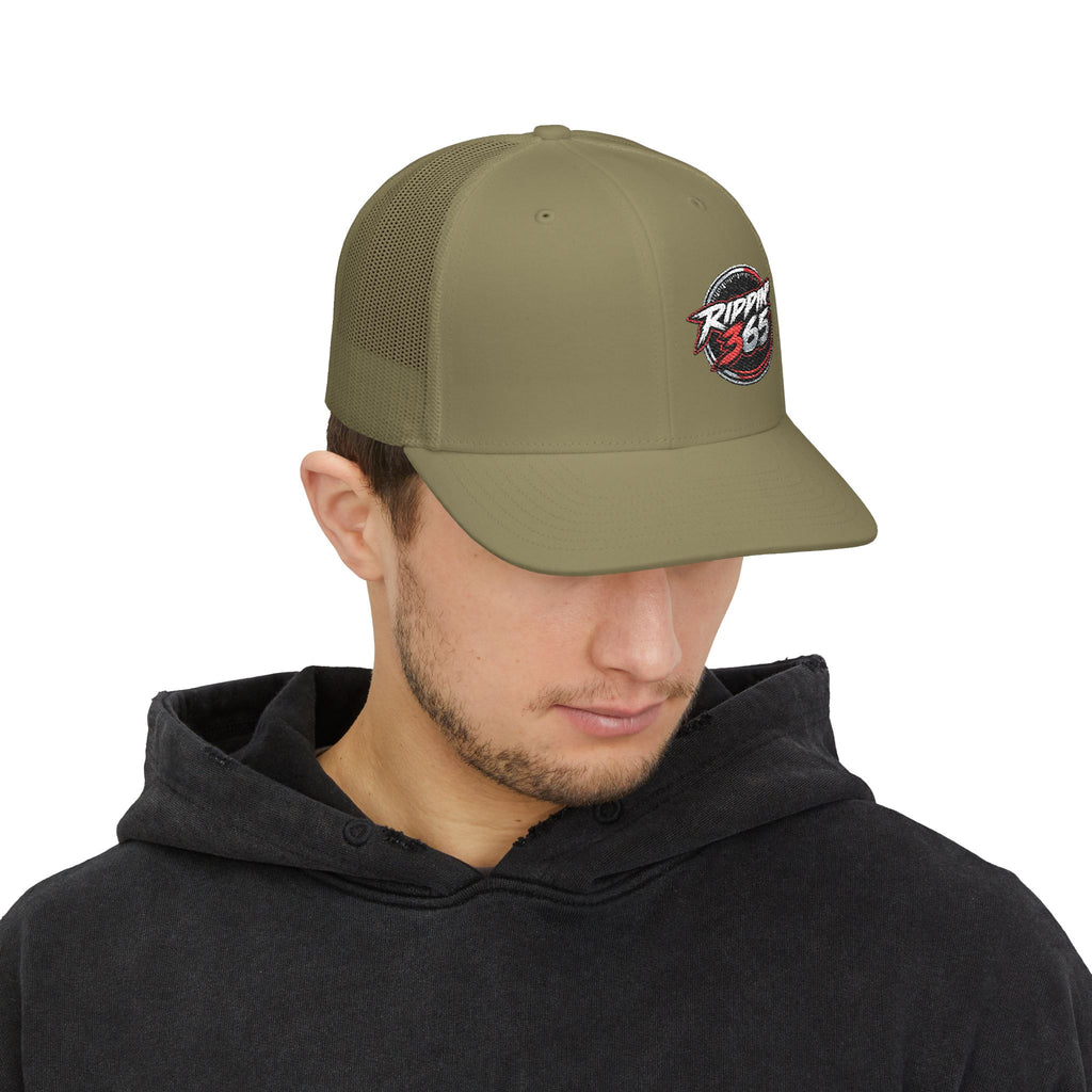 Rippin' 365 - New School Logo Trucker Hat