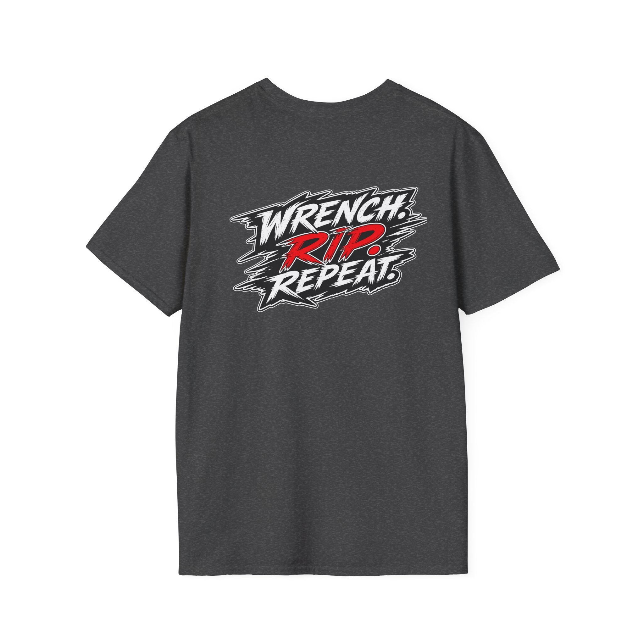 Rippin' 365 - "Wrench. RIP. Repeat" Logo T-Shirt