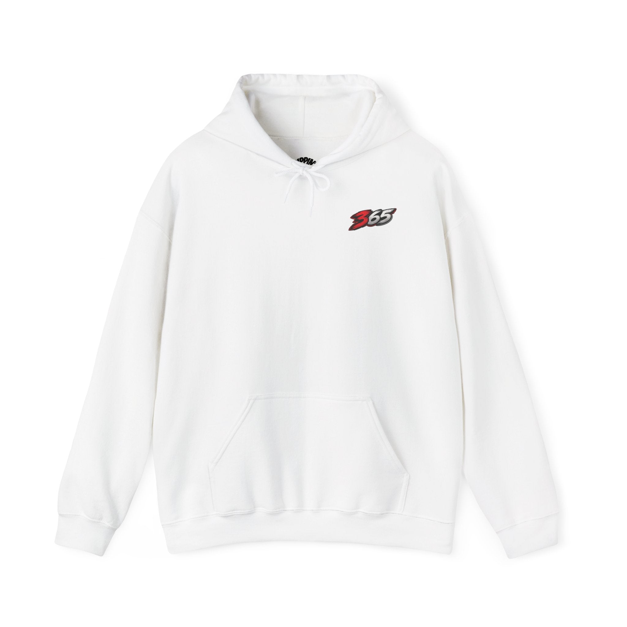 Rippin' 365 - New School "365" Logo Hoodie - Front/Back