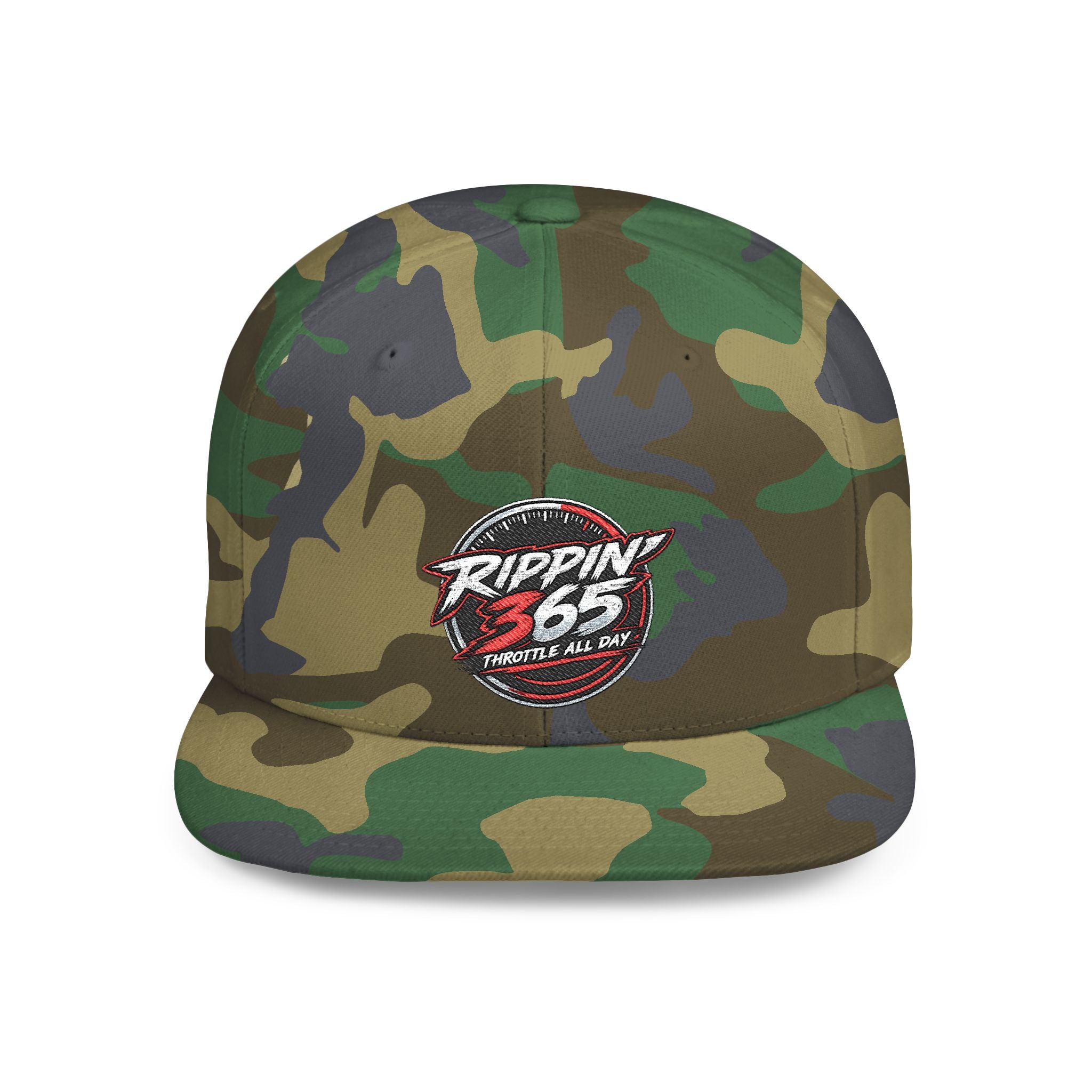Rippin' 365 - New School Logo - Snapback/Flat Bill