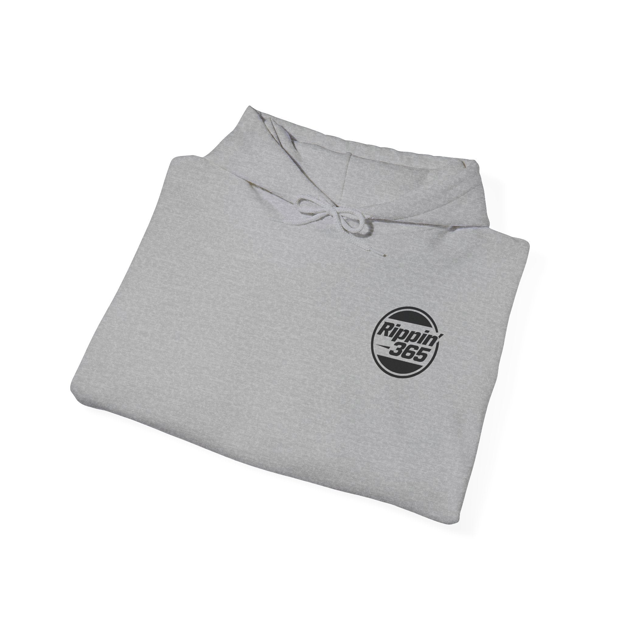Rippin' 365 - OG Basic Logo Hoodie - Front/Back