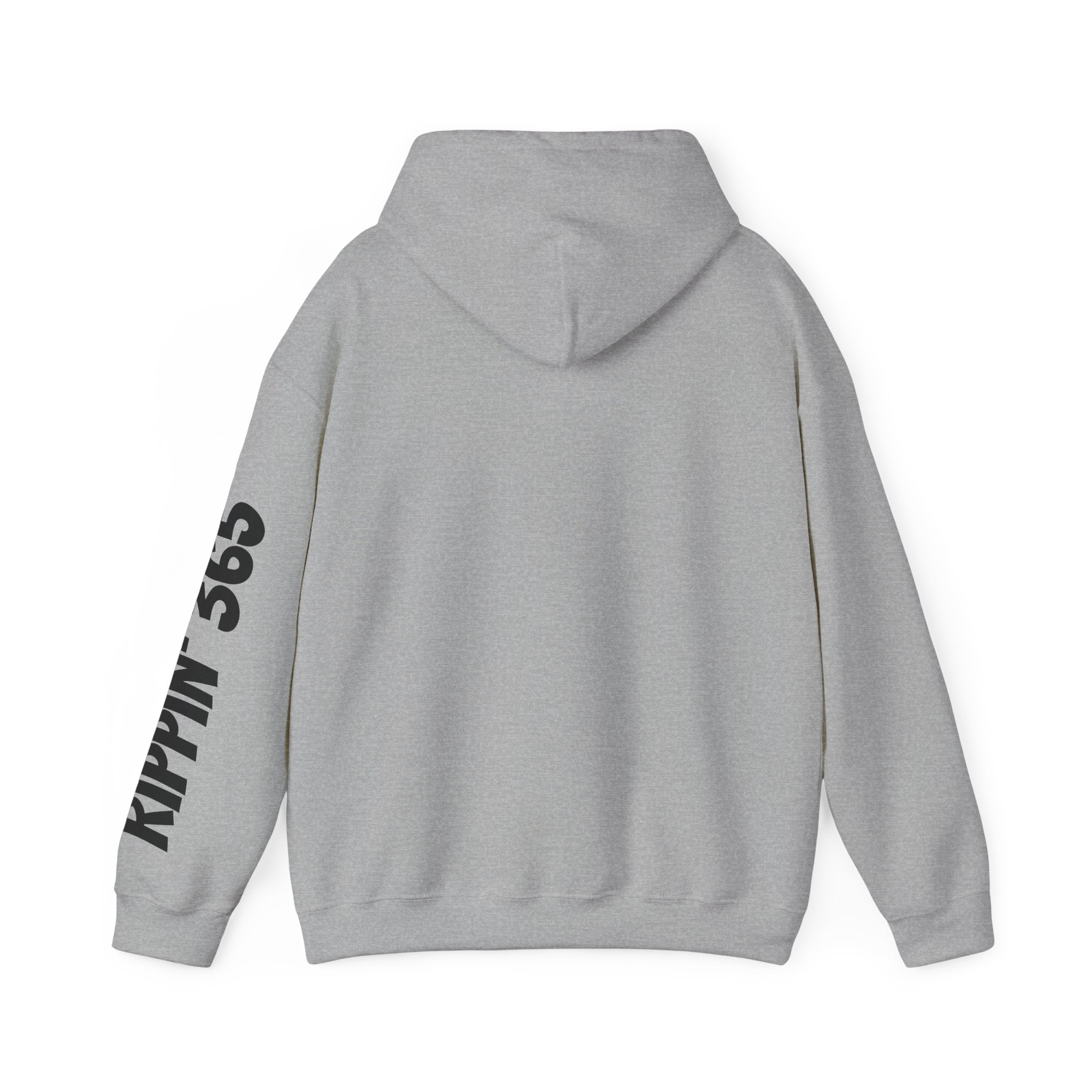 Rippin' 365 - Basic Logo Hoodie with Sleeve Text