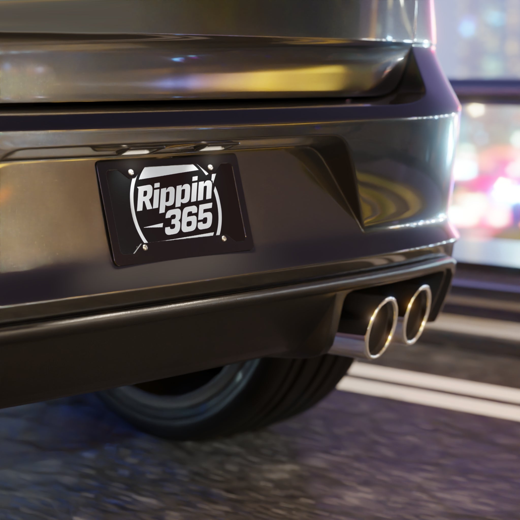Rippin' 365 - OG Basic Logo - Vanity License Plate