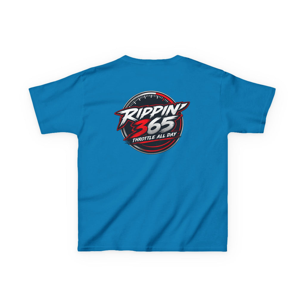 Rippin' 365 - New School Logo T‑Shirt for Kids