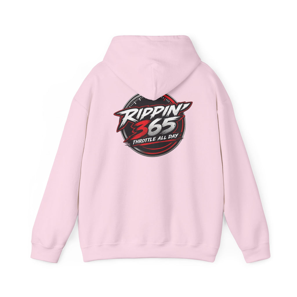 Rippin' 365 - New School "365" Logo Hoodie - Front/Back