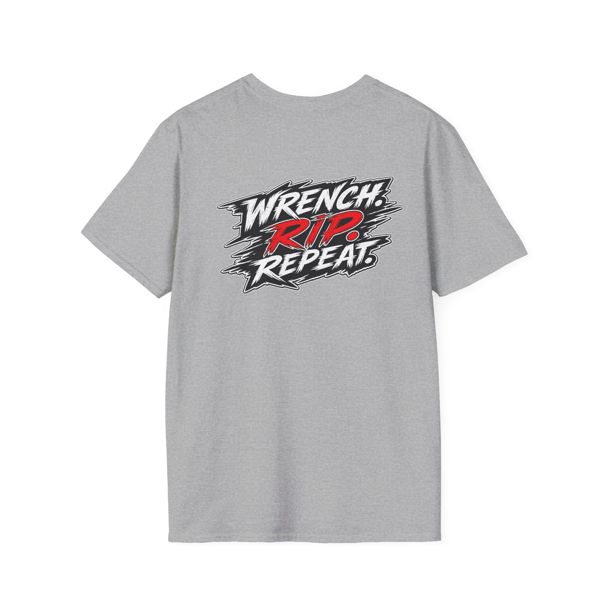 Rippin' 365 - "Wrench. RIP. Repeat" Logo T-Shirt