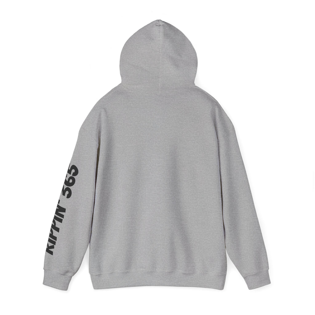 Rippin' 365 - Basic Logo Hoodie with Sleeve Text