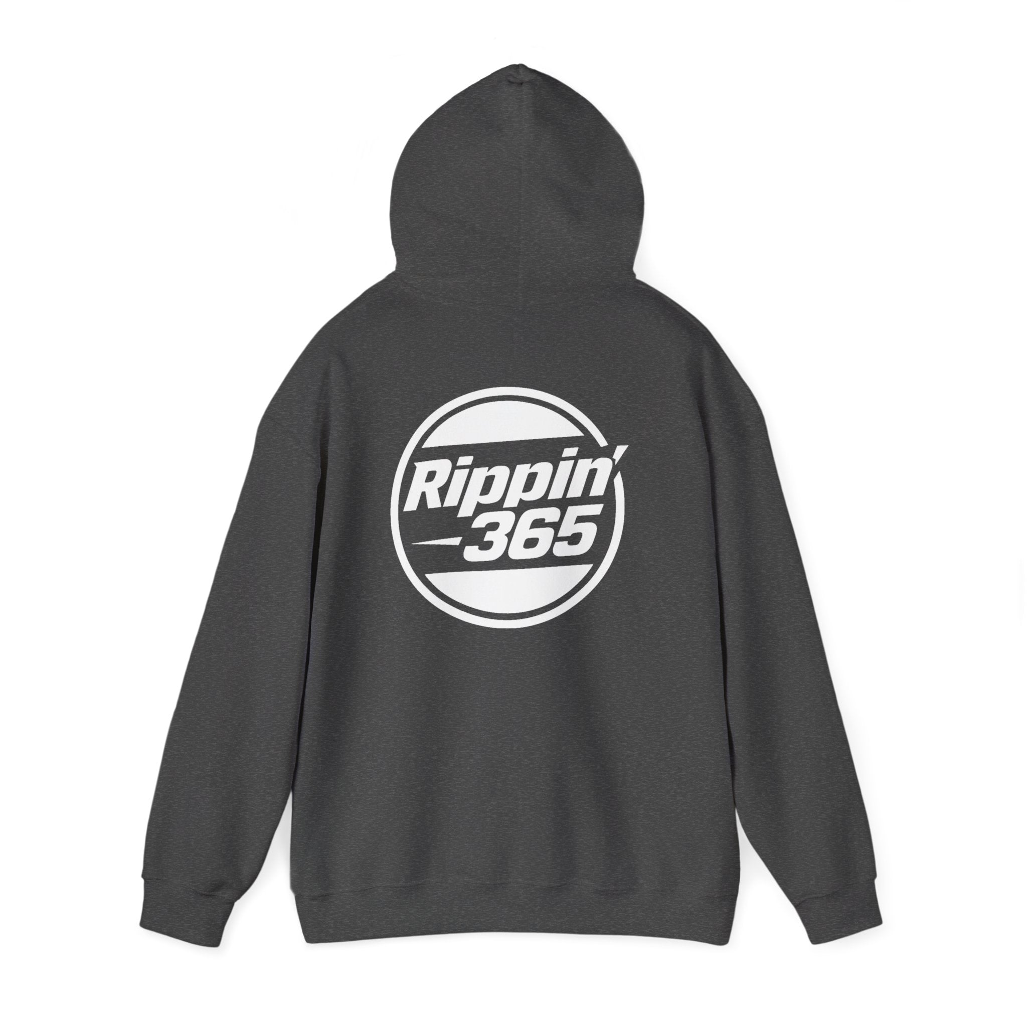 Rippin' 365 - Basic Logo Hoodie Front/Back