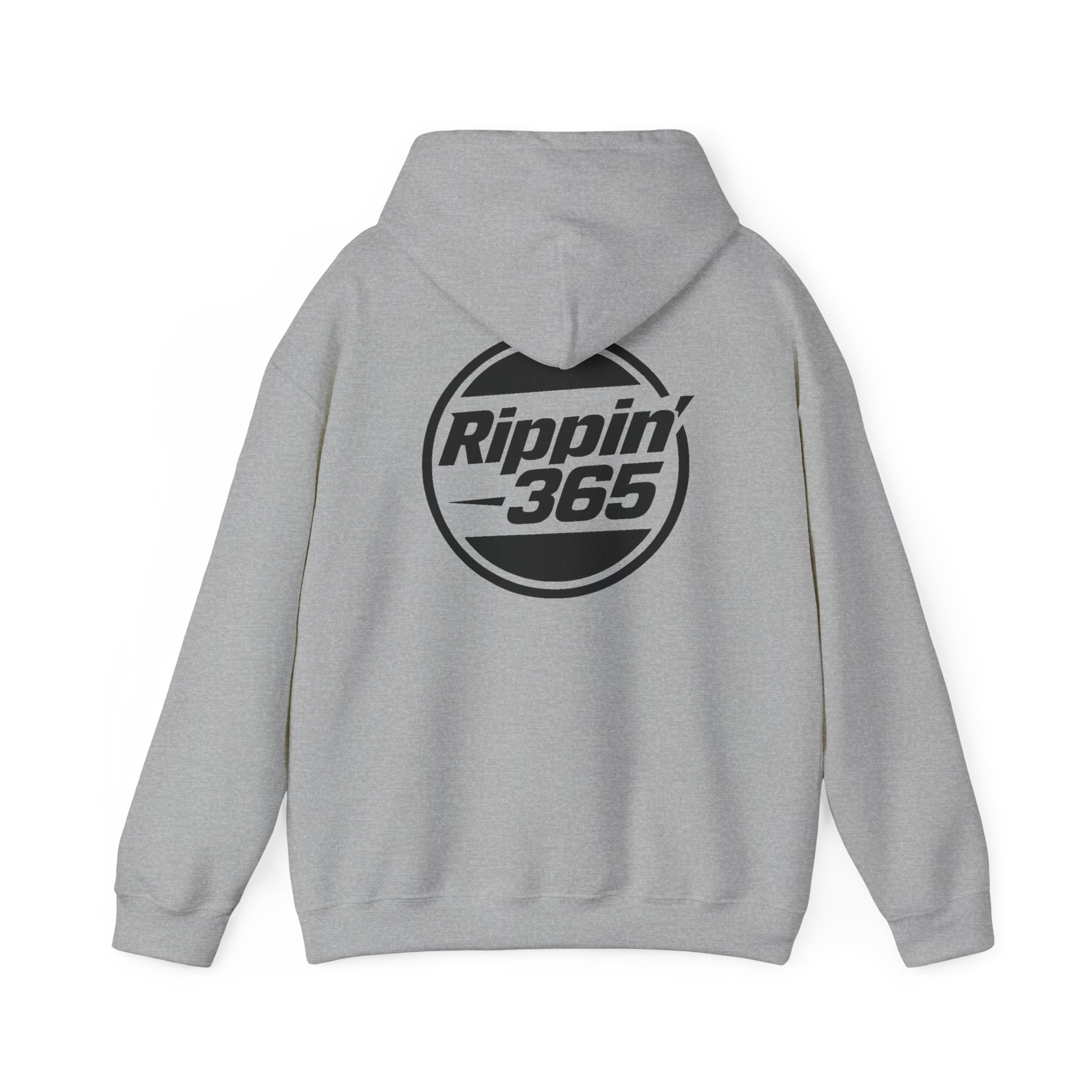 Rippin' 365 - Basic Logo Hoodie Front/Back