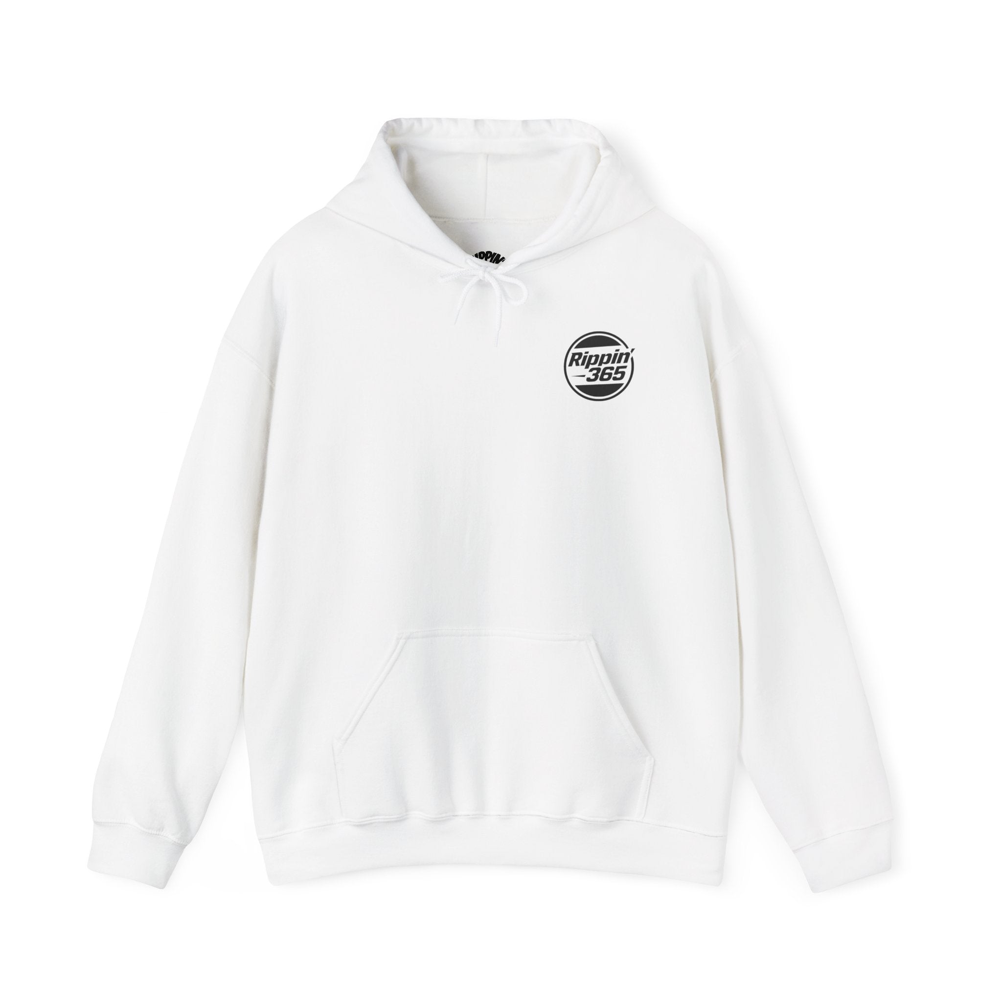 Rippin' 365 - OG Basic Logo Hoodie - Front/Back