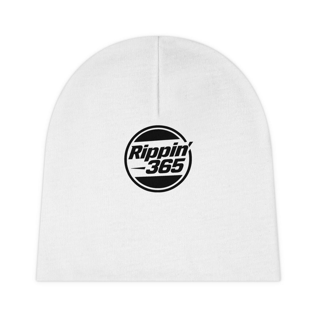 Rippin' 365 -Basic Logo Knit Hat for Infants - White