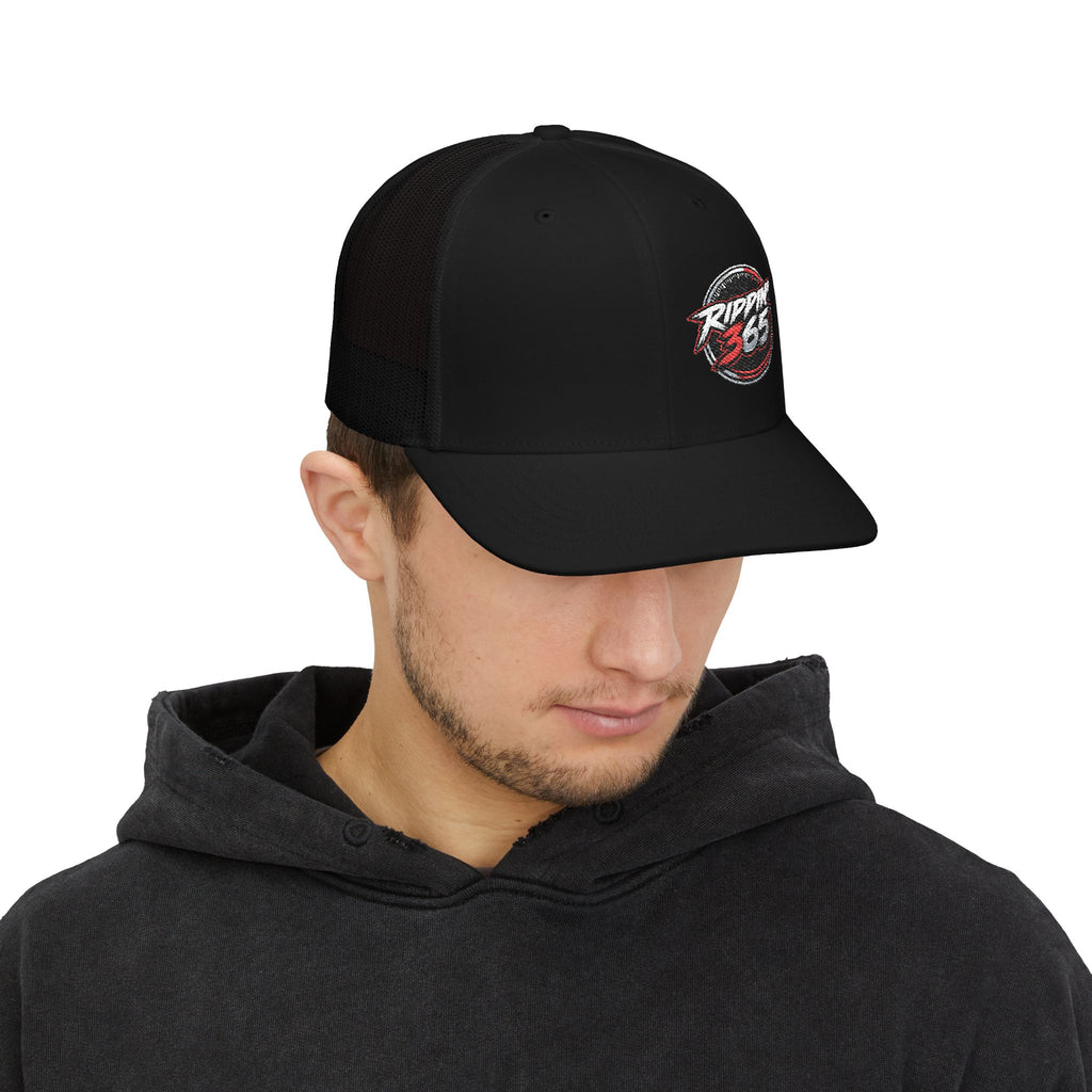 Rippin' 365 - New School Logo Trucker Hat