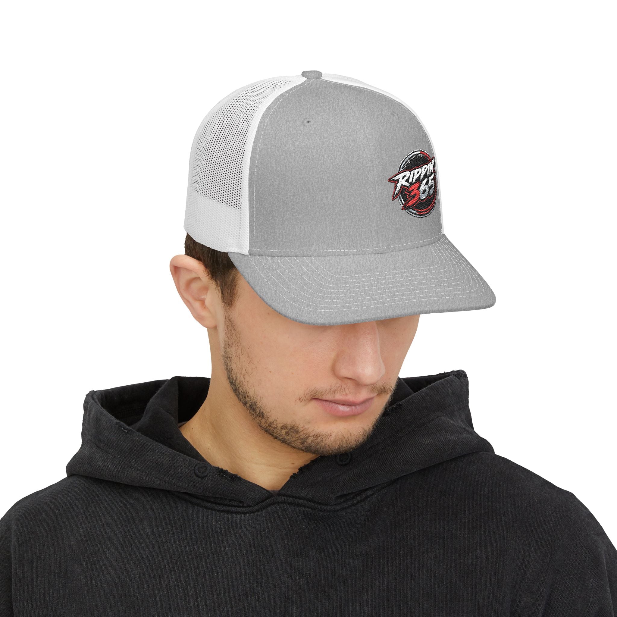 Rippin' 365 - New School Logo Trucker Hat