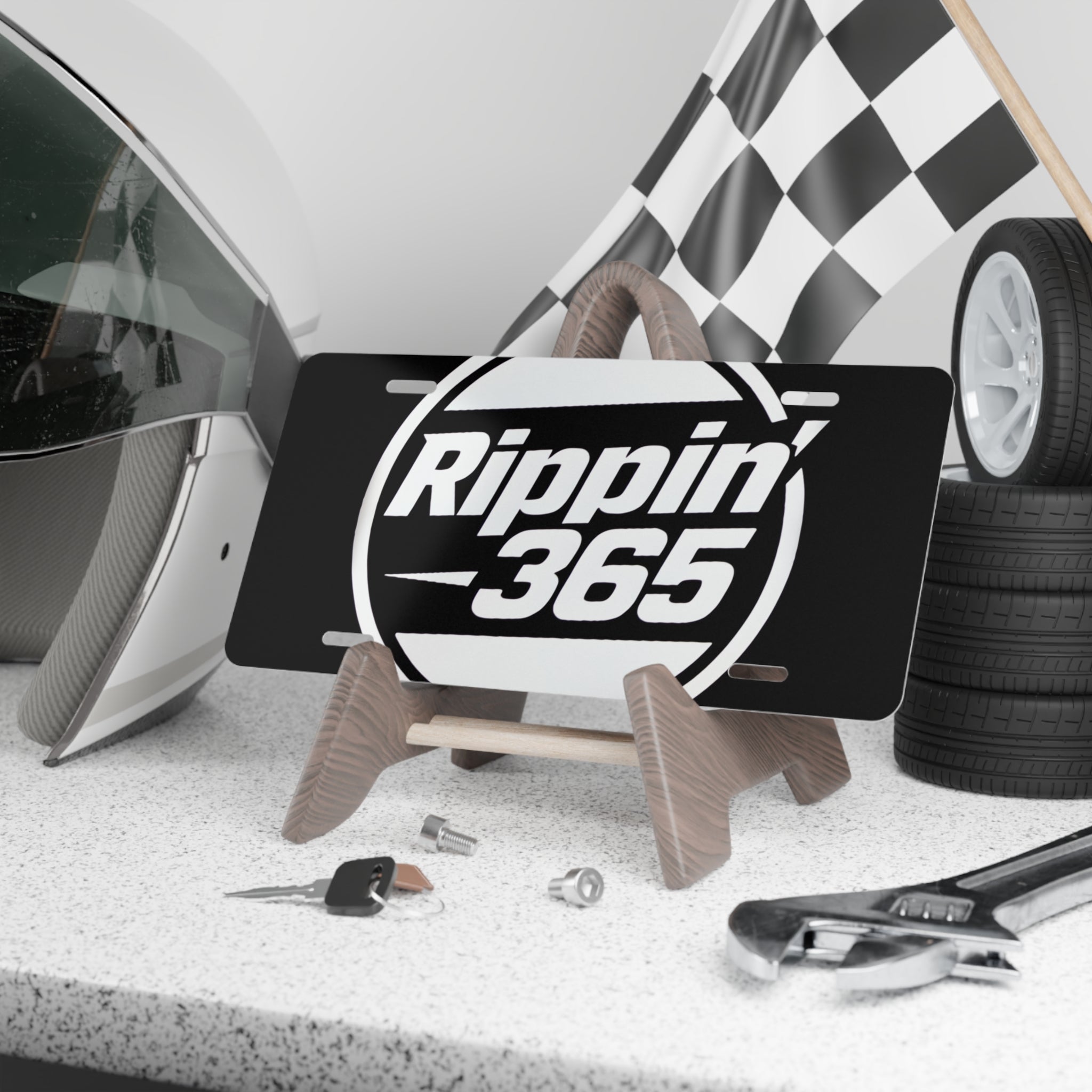 Rippin' 365 - OG Basic Logo - Vanity License Plate