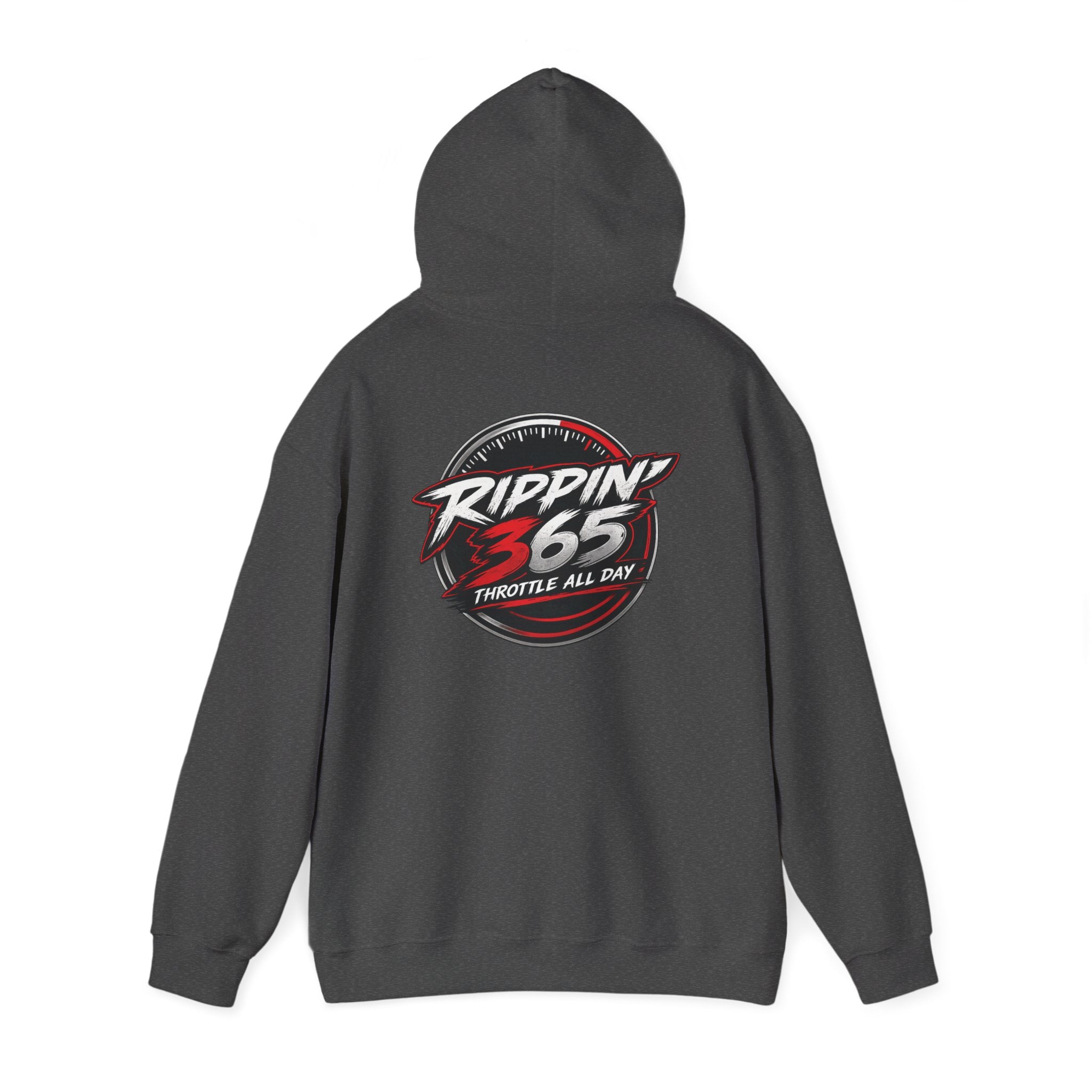 Rippin' 365 - New School "365" Logo Hoodie - Front/Back