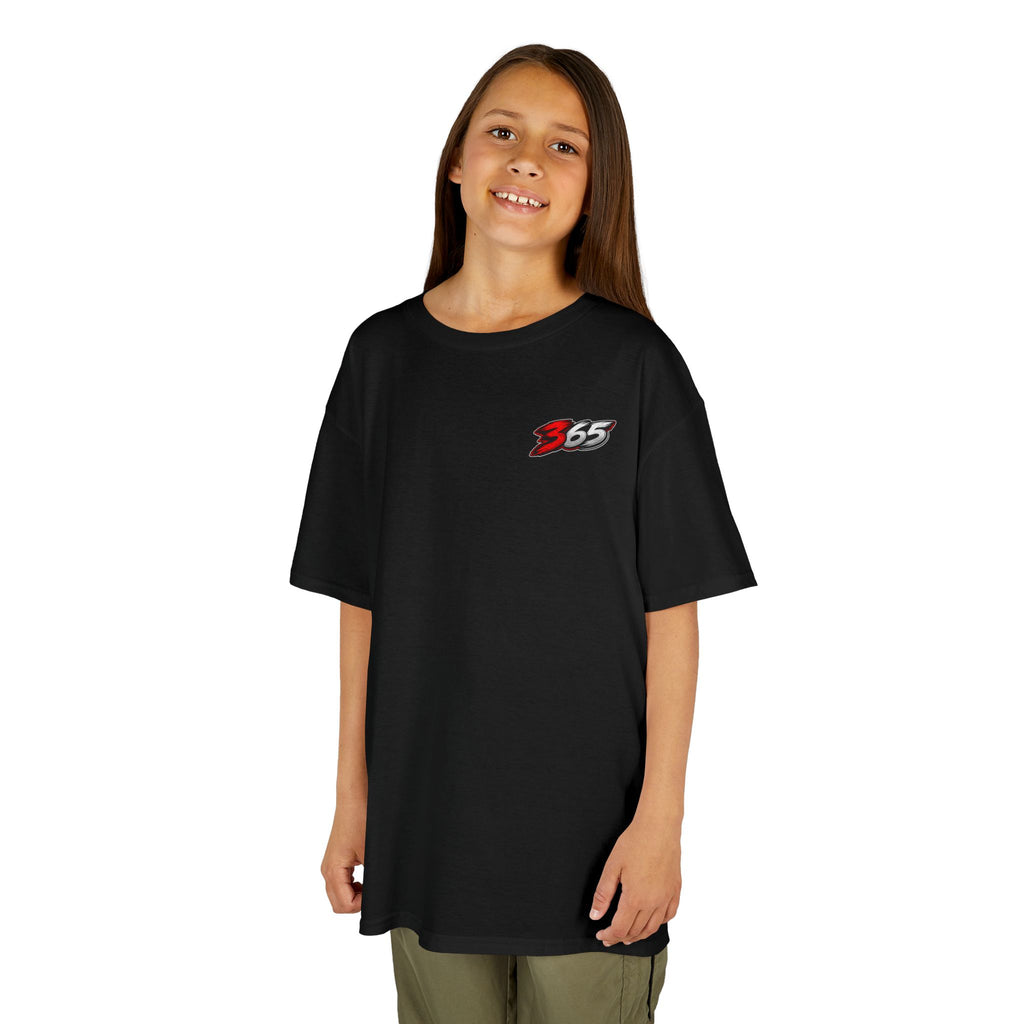 Rippin' 365 - New School Logo T‑Shirt for Kids