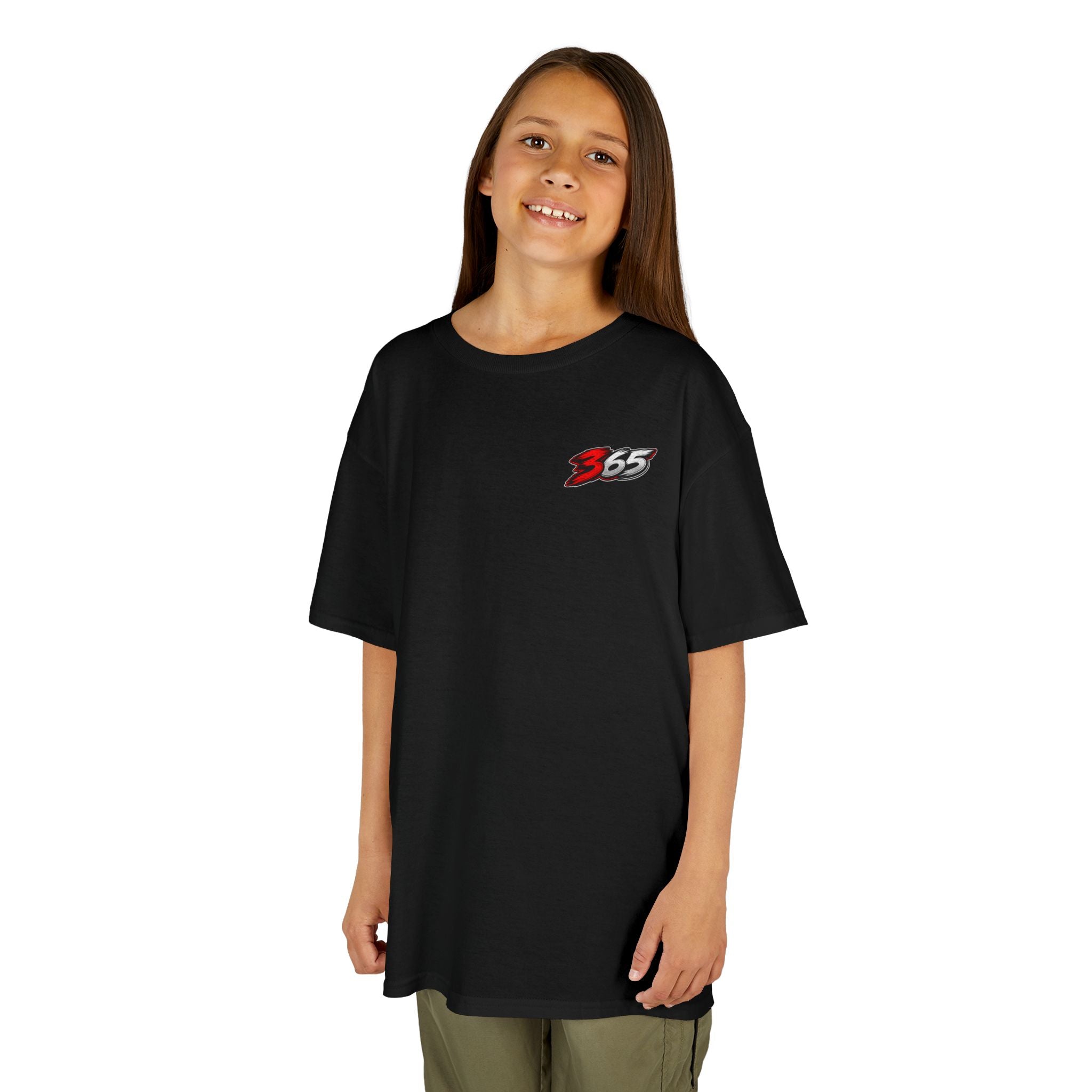 Rippin' 365 - New School Logo T‑Shirt for Kids
