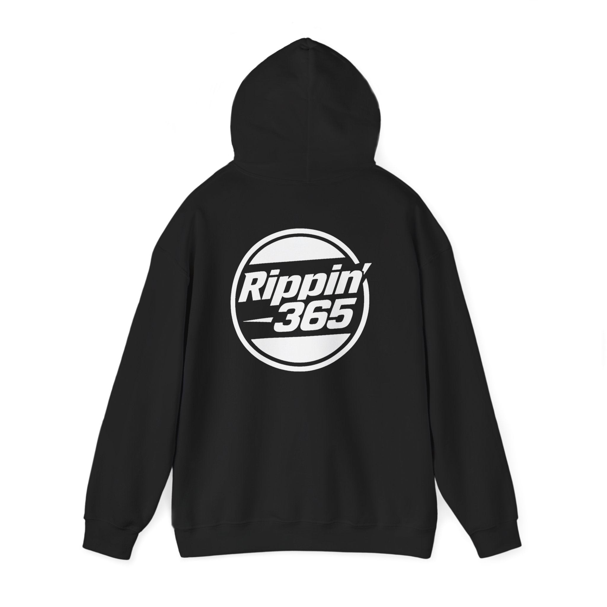 Rippin' 365 - Basic Logo Hoodie Front/Back