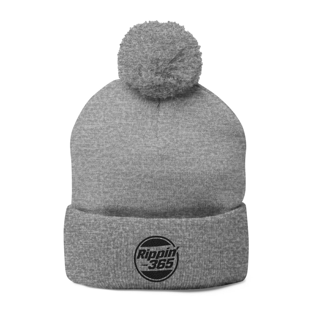Rippin' 365 - OG Basic Logo Pom Winter Beanie