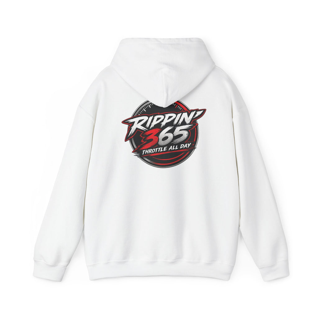 Rippin' 365 - New School "365" Logo Hoodie - Front/Back