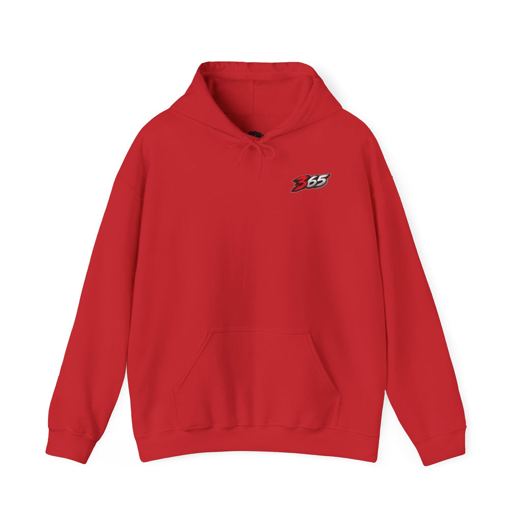 Rippin' 365 - New School "365" Logo Hoodie - Front/Back