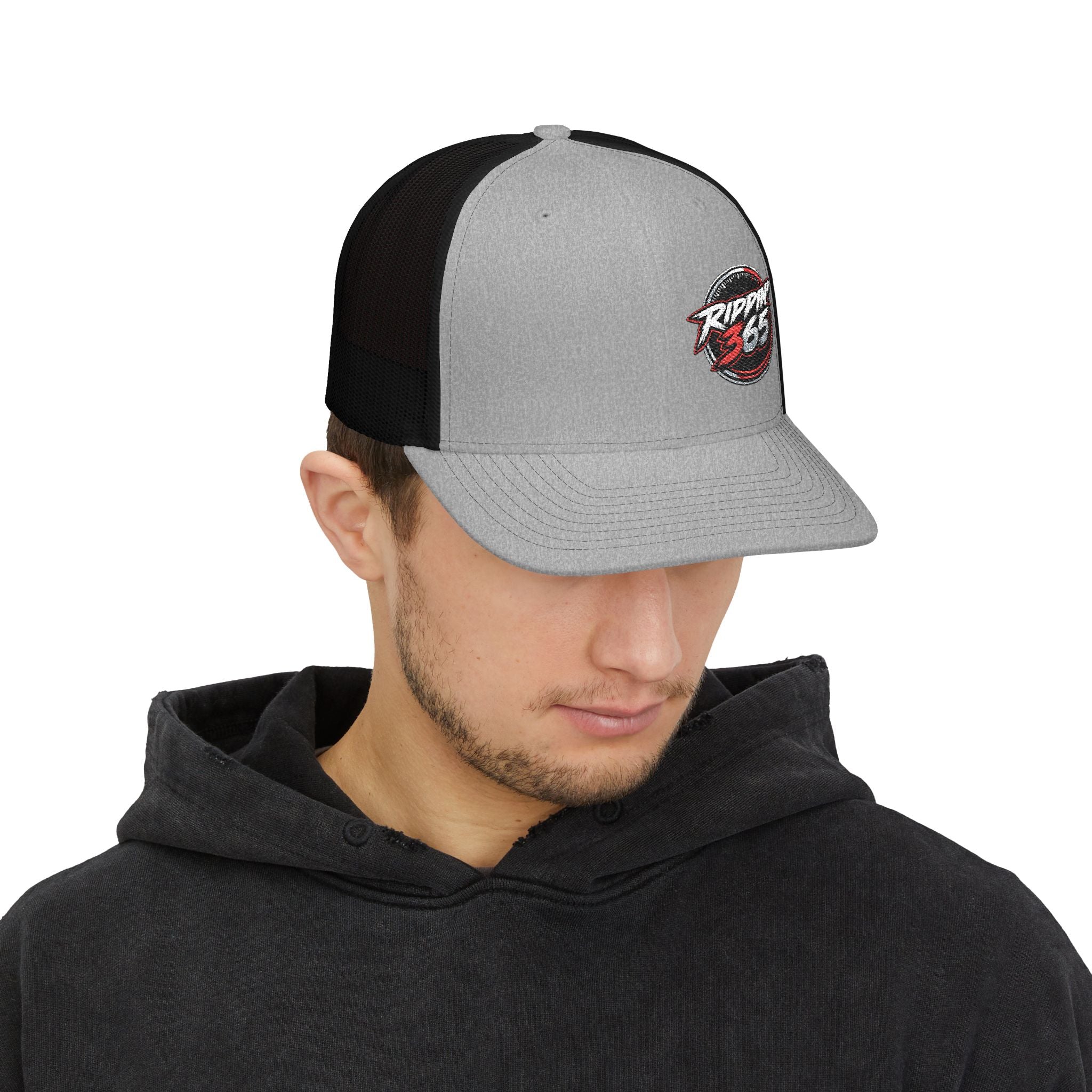 Rippin' 365 - New School Logo Trucker Hat