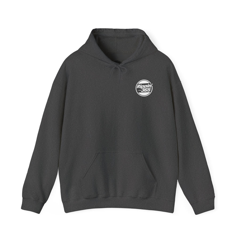 Rippin' 365 - OG Basic Logo Hoodie - Front/Back