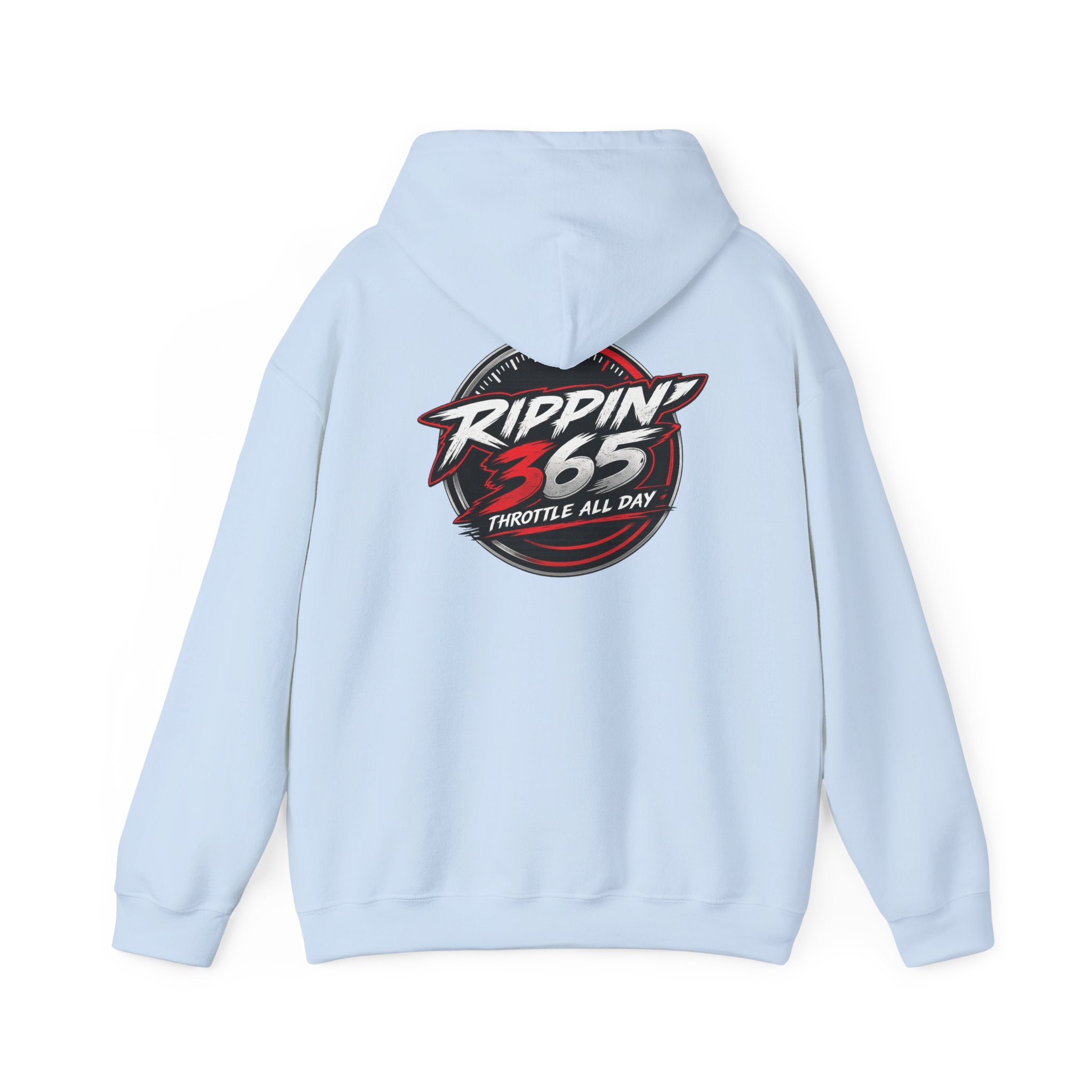 Rippin' 365 - New School "365" Logo Hoodie - Front/Back