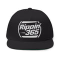 Rippin 365' - Embroidered Flat Bill Cap