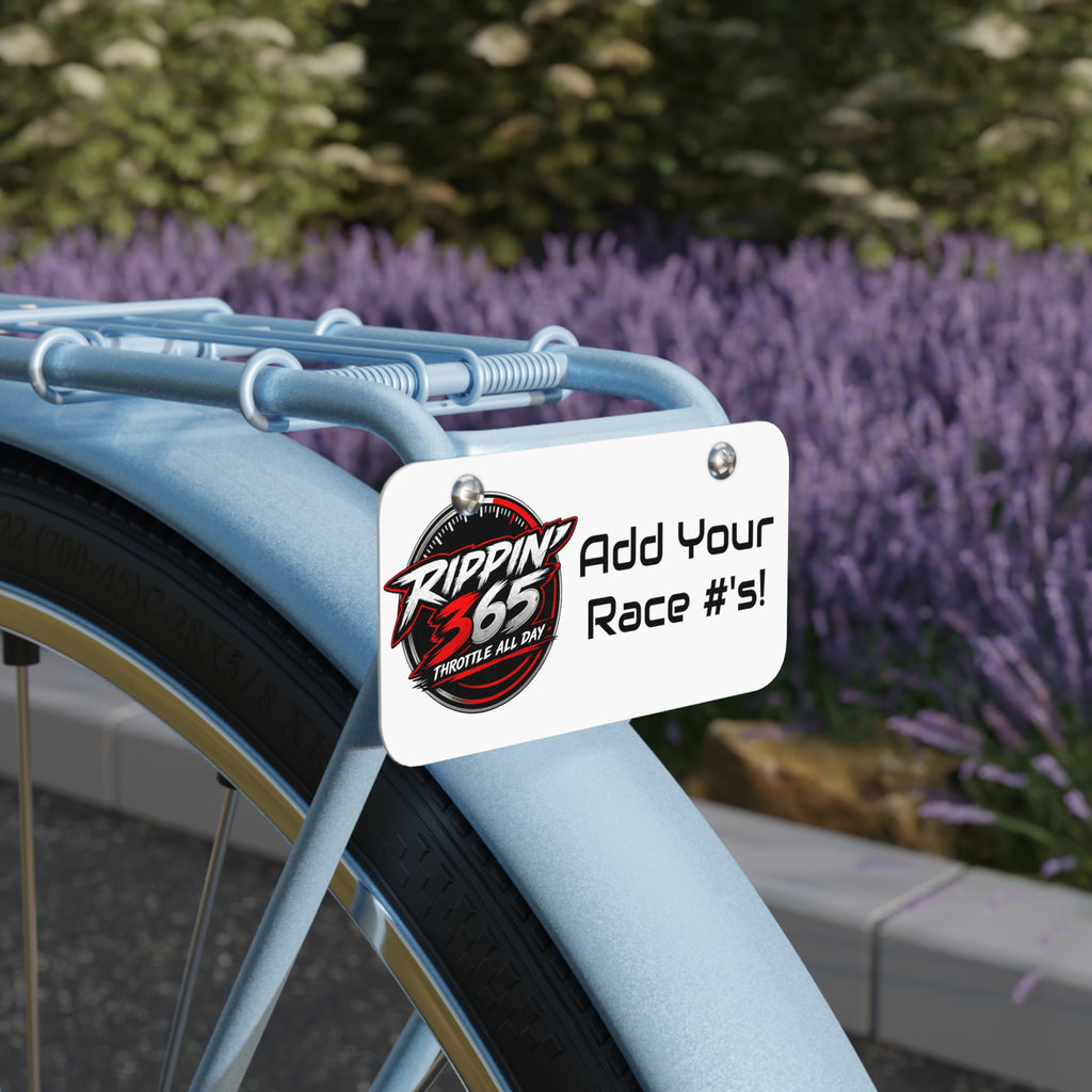 Rippin' 365 - Customizable Mini License Plate