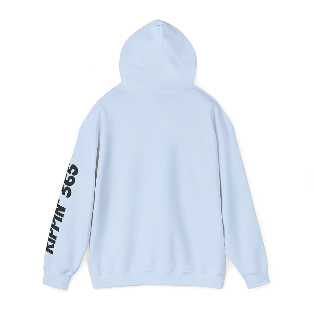 Rippin' 365 - Basic Logo Hoodie with Sleeve Text