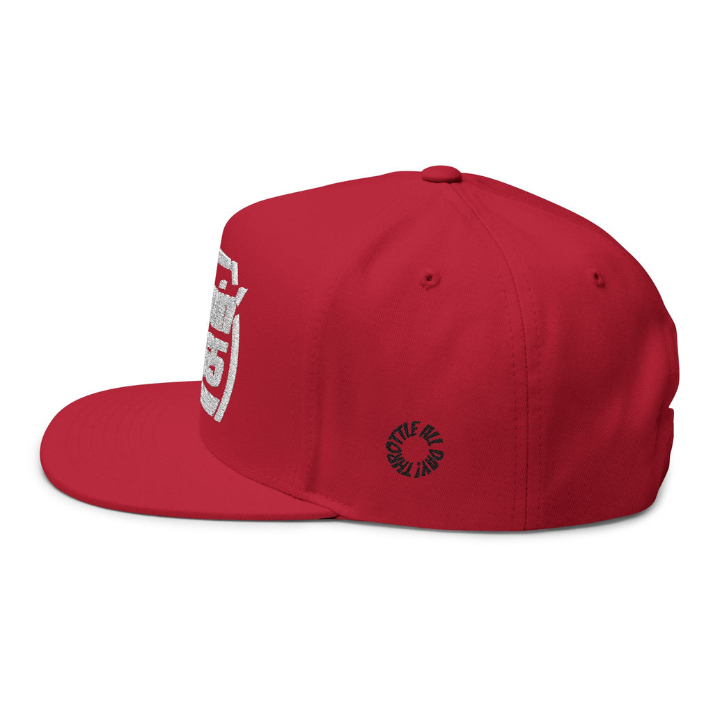 Rippin 365' - Embroidered Flat Bill Cap