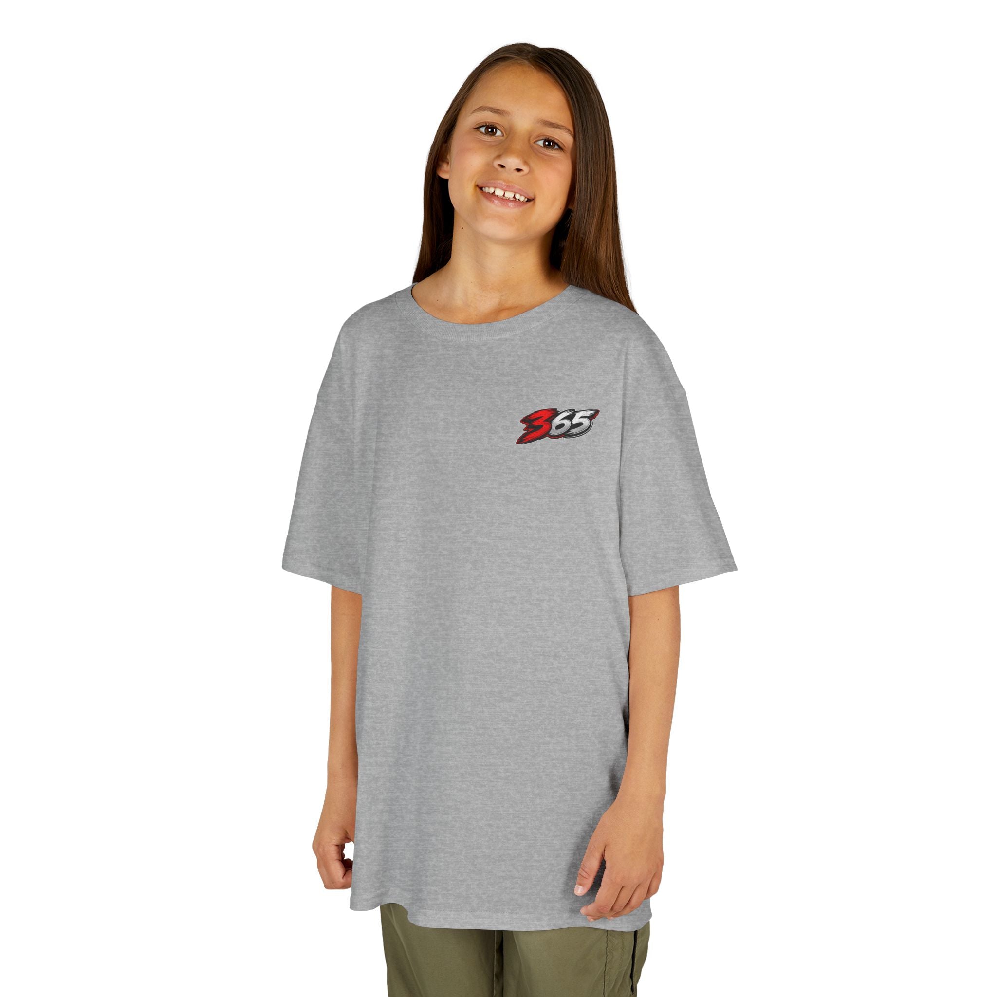 Rippin' 365 - New School Logo T‑Shirt for Kids