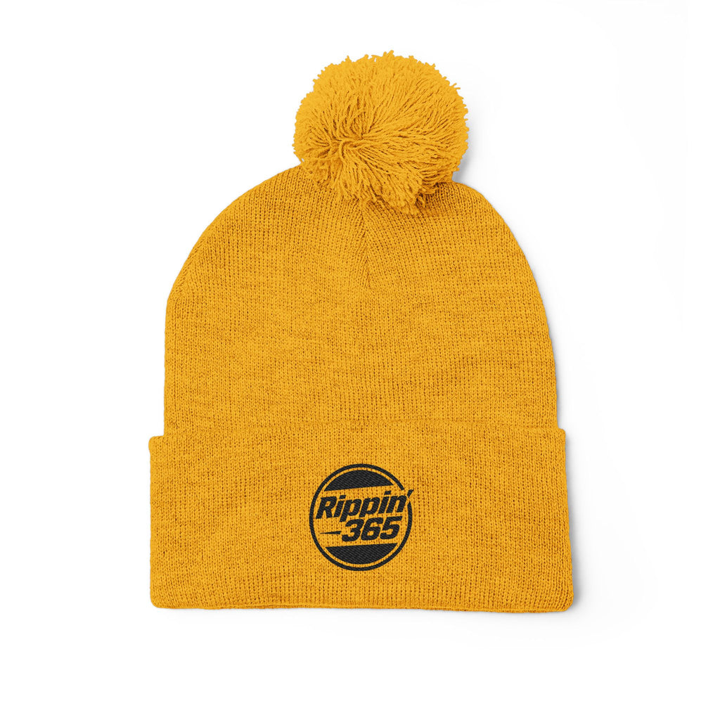 Rippin' 365 - OG Basic Logo Pom Winter Beanie