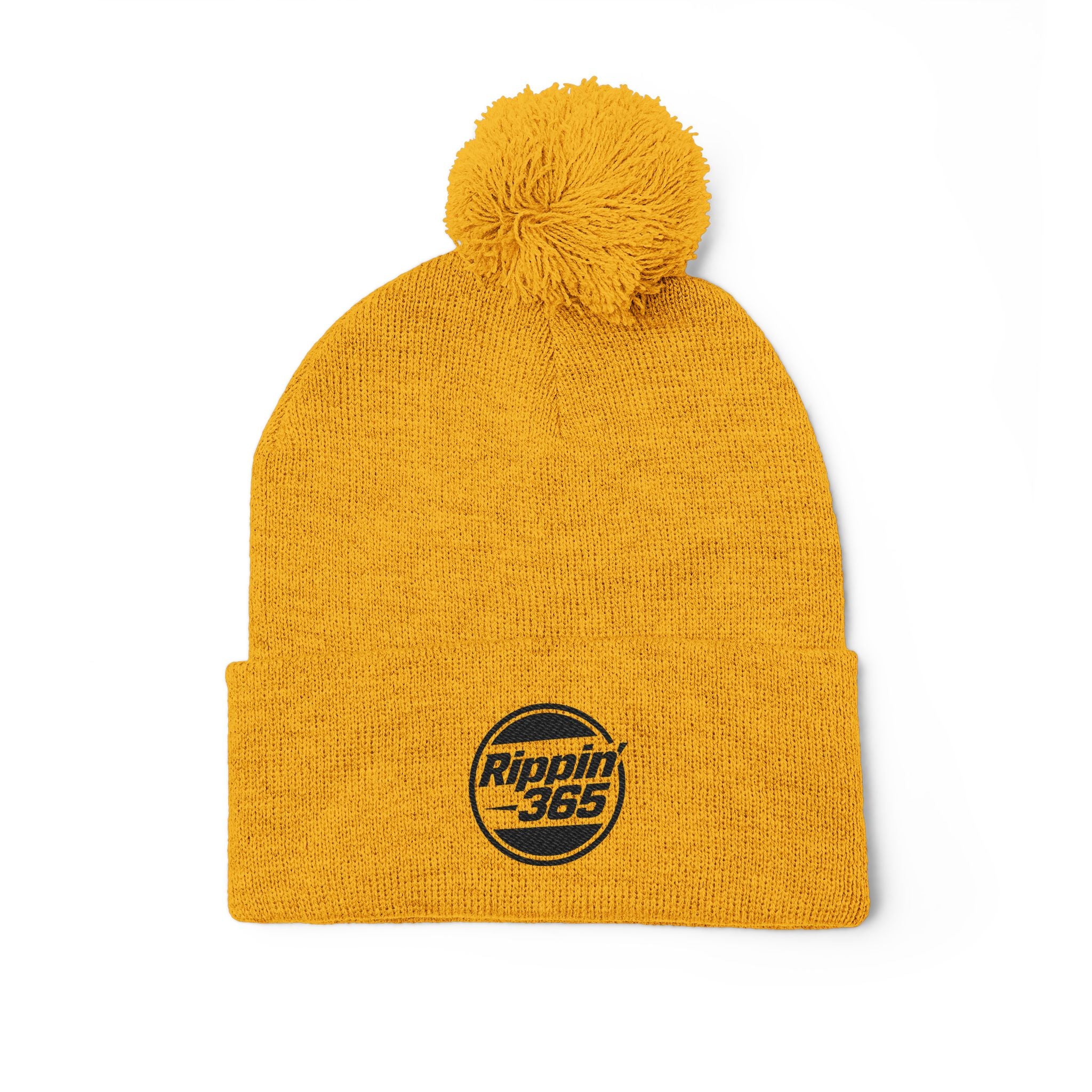 Rippin' 365 - OG Basic Logo Pom Winter Beanie