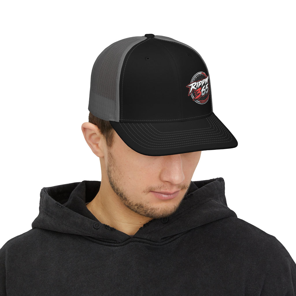Rippin' 365 - New School Logo Trucker Hat